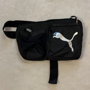 NWOT Puma black adjustable waist/shoulder bag
